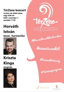 TérZene - Horváth István és Kriszta Kinga  plakát