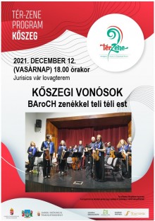Kőszegi Vonósok jubileumi koncertje  plakát