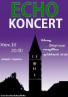 ECHO koncert az evangélikus gyülekezeti teremben